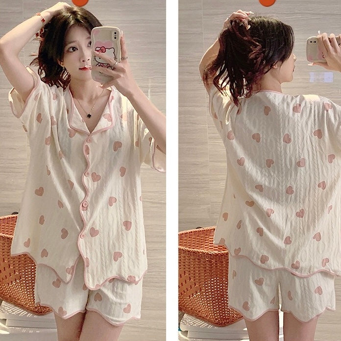 Heart Padded Nightsuit